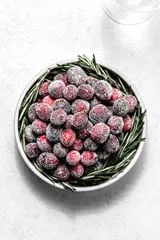5-Ingredient Sugared Cranberries