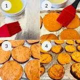 Sweet Potato Appetizer with Bacon and Avocado