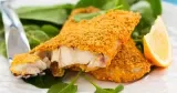 Air Fryer Halibut with Pistachio Crust