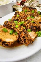 Honey Garlic Crock Pot Pork Roast
