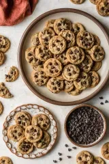 Chewy Mini Chocolate Chip Cookies