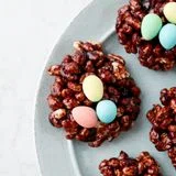 Puffed Wheat Mini Egg Nests
