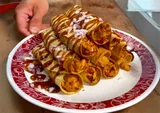 High Protein BBQ Chicken Taquitos