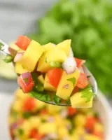 Fish Tacos with Mango Salsa
