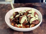 Garlic Herb Steak & Parmesan Potato Bowls