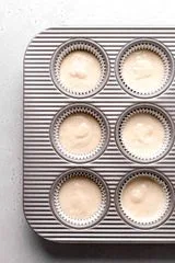 Small Batch Vanilla Cupcakes with Dark Chocolate Frosting