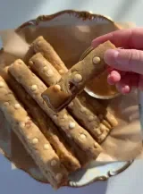 White Chocolate Chip Biscoff Cookie Fries