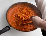Chicken Parmesan Pasta with Hidden Veggies