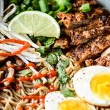 Simple Shiitake Mushroom Chicken Ramen