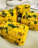 Air-Fryer Corn on the Cob with Herb Butter