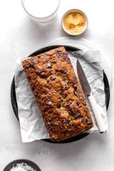 Chocolate Chip Honey Banana Bread