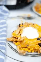 Slow Cooker Mexican Chicken Lasagna