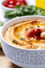 Roasted Red Pepper Hummus