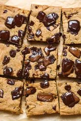 Peanut Butter Blondies