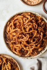 Crispy Frizzled Onions from Scratch