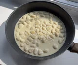 Gorgonzola Gnocchi with Crispy Prosciutto