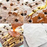 Reese Peanut Butter Cup Poke Cake