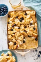 Blueberry Cream Cheese French Toast