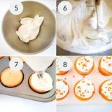 Orange Creamsicle Cupcakes