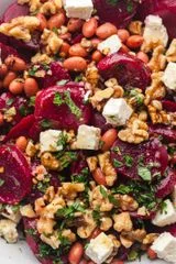 Beet Salad with Feta and Walnuts