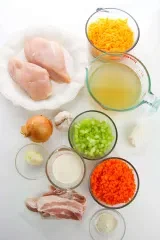 Cracked Chicken Soup (Crock Pot)