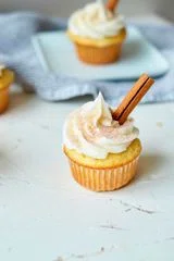 Cake Mix Snickerdoodle Cupcakes
