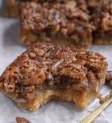Brown Butter Maple Pecan Pie Bars