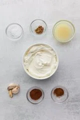 Roasted Sweet Potatoes with Greek Yogurt Dip
