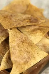 Baked Cinnamon Churro Chips