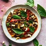 Thai Red Curry Beef Skillet