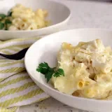 Baked Ziti Alfredo