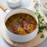 Favorite Indian Lentils and Spinach (Dal Palak)
