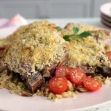 Parmesan Crusted Baked Pork Chops
