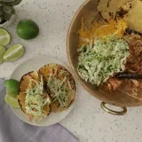 Sheet Pan Barbecue Chicken Tacos