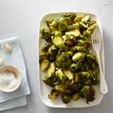 Garlic Roasted Brussels Sprouts