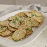 Crispy Garlic Parmesan Potatoes