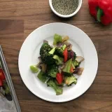 Easy Sesame-Glazed Roast Vegetables