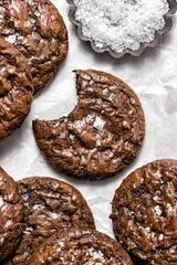 Fudgy Mocha Brownie Cookies