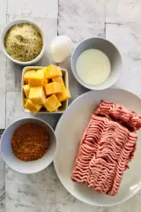 Taco Stuffed Meatballs
