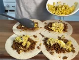 High Protein Breakfast Burrito Meal Prep