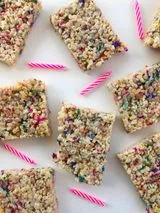 Dairy-Free Funfetti Rice Krispies