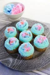 Cotton Candy Cupcakes