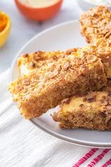 Crispy Orange Stuffed French Toast Sticks