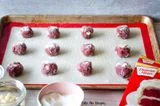 Red Velvet Cake Crinkle Cookies