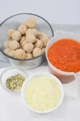 Dump and Bake Meatball Casserole