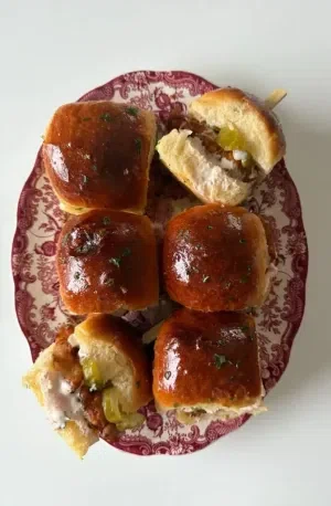 Homemade Brioche Hawaiian Slider Buns