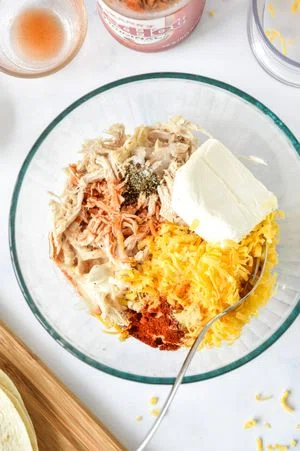 Air Fryer Buffalo Chicken Flautas
