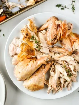 Simple Whole Roast Chicken