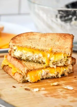 Air Fryer Tuna Melt