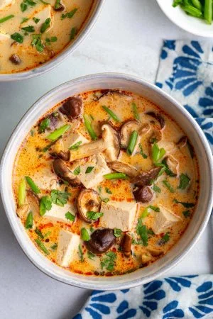 Creamy Coconut Tofu Soup